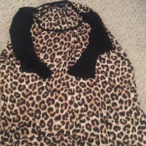 Leopard Blouse